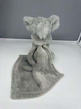 Gray Elephant Lovey in Excellent Condition 10”